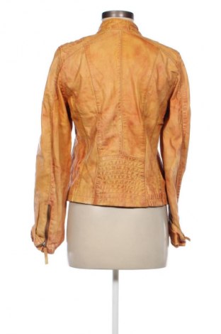 Damen Lederjacke Ajc, Größe S, Farbe Orange, Preis 44,49 €