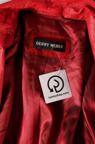 Γυναικείο δερμάτινο μπουφάν Gerry Weber, Μέγεθος XL, Χρώμα Κόκκινο, Τιμή 210,18 €