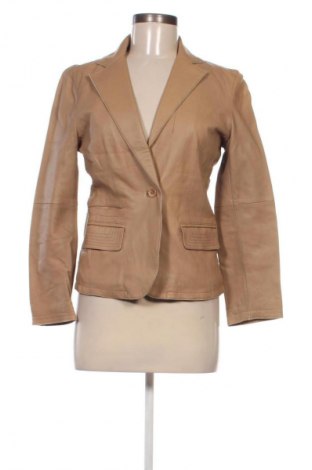 Damen Lederjacke Leonardo, Größe M, Farbe Beige, Preis € 49,62