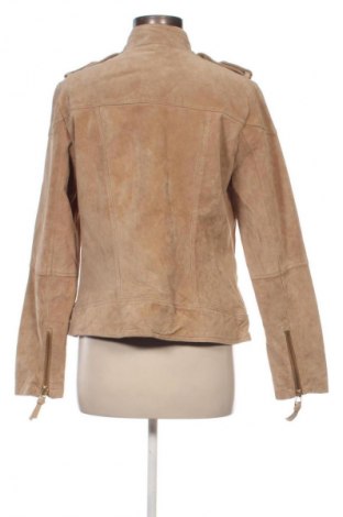 Damen Lederjacke Mango, Größe XL, Farbe Beige, Preis € 41,94