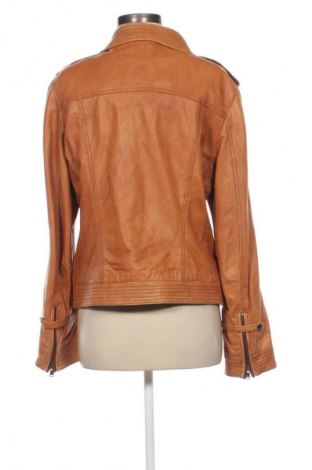 Damen Lederjacke Mauritius, Größe XL, Farbe Orange, Preis 75,98 €