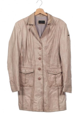 Damen Lederjacke Milestone, Größe M, Farbe Beige, Preis 111,49 €