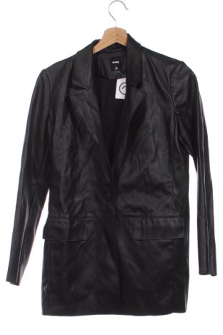 Damen Lederjacke Sinsay, Größe XS, Farbe Schwarz, Preis € 21,49