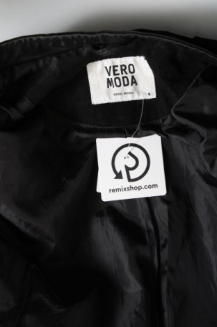 Дамско кожено яке Vero Moda, Размер M, Цвят Черен, Цена 57,99 лв.