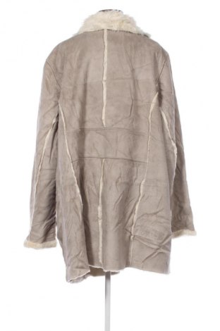 Damenmantel Ulla Popken, Größe 3XL, Farbe Beige, Preis € 37,99