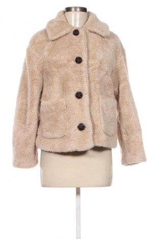 Damenmantel Zara, Größe XS, Farbe Beige, Preis 29,99 €