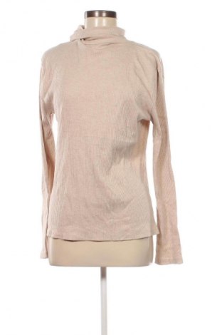 Damen Rollkragen, Größe L, Farbe Beige, Preis 5,99 €