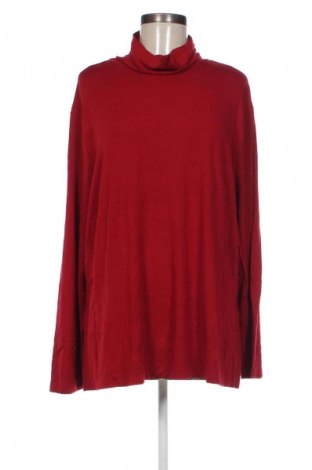 Damen Rollkragen Selection By Ulla Popken, Größe 3XL, Farbe Rot, Preis 23,99 €