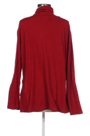 Damen Rollkragen Selection By Ulla Popken, Größe 3XL, Farbe Rot, Preis 23,99 €