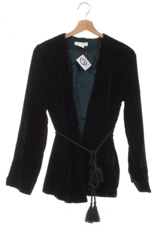 Damen Blazer H&M, Größe XS, Farbe Grün, Preis 33,99 €