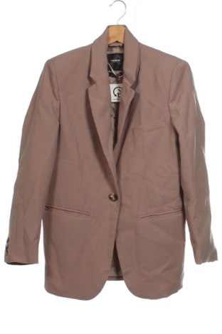 Damen Blazer Pull&Bear, Größe XS, Farbe Beige, Preis 24,46 €