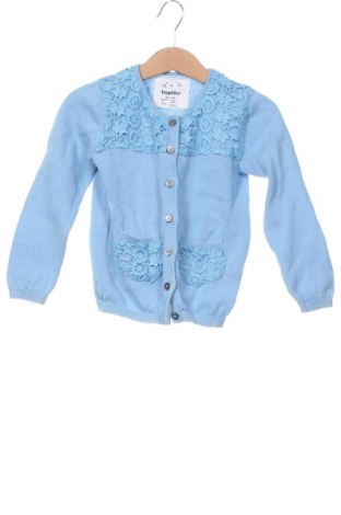 Kinder Strickjacke Lupilu, Größe 2-3y/ 98-104 cm, Farbe Blau, Preis 2,99 €