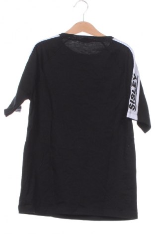 Dziecięcy T-shirt Sisley, Rozmiar 11-12y/ 152-158 cm, Kolor Czarny, Cena 16,99 zł