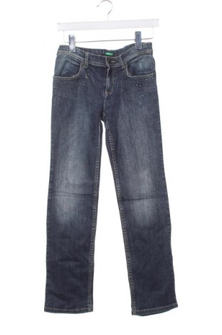 Dziecięce jeansy United Colors Of Benetton, Rozmiar 10-11y/ 146-152 cm, Kolor Niebieski, Cena 29,99 zł