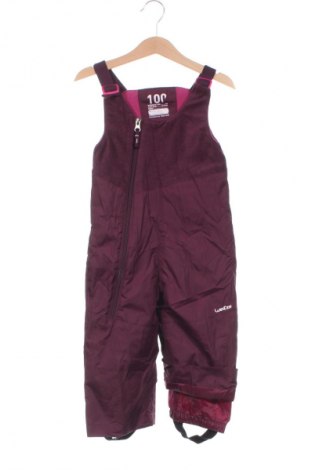 Kinderoverall für Wintersport Decathlon, Größe 12-18m/ 80-86 cm, Farbe Lila, Preis € 26,60