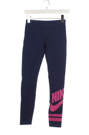 Dziecięce legginsy Nike, Rozmiar 9-10y/ 140-146 cm, Kolor Niebieski, Cena 47,99 zł