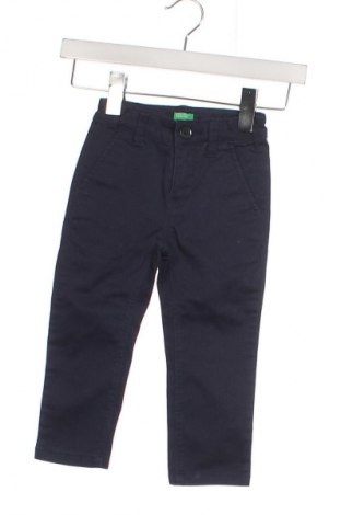 Pantaloni pentru copii United Colors Of Benetton, Mărime 3-4y/ 104-110 cm, Culoare Albastru, Preț 63,78 Lei