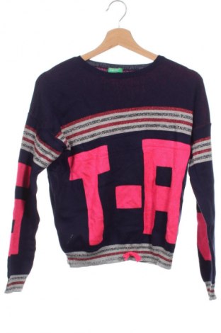 Dziecięcy sweter United Colors Of Benetton, Rozmiar 12-13y/ 158-164 cm, Kolor Kolorowy, Cena 73,99 zł