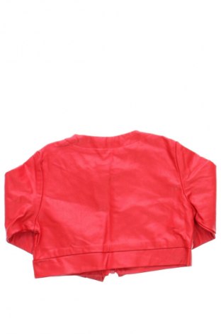 Kinder Lederjacke, Größe 18-24m/ 86-98 cm, Farbe Rot, Preis 19,99 €