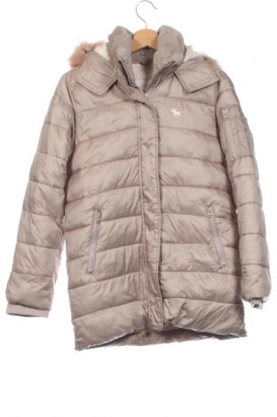 Kinderjacke Abercrombie Kids, Größe 13-14y/ 164-168 cm, Farbe Beige, Preis € 21,46