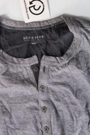 Herren Shirt Schiesser, Größe M, Farbe Grau, Preis € 9,99