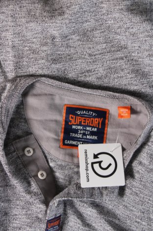 Férfi blúz Superdry, Méret L, Szín Szürke, Ár 7 199 Ft