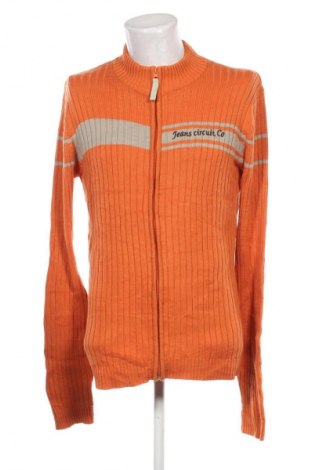 Herren Strickjacke Reality Studio, Größe XXL, Farbe Orange, Preis 32,49 €