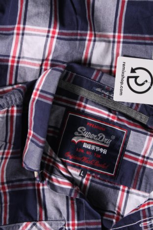 Ανδρικό πουκάμισο Superdry, Μέγεθος L, Χρώμα Πολύχρωμο, Τιμή 19,99 €