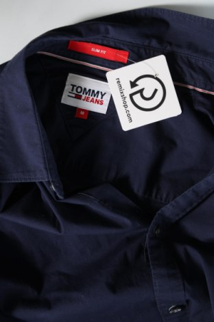 Męska koszula Tommy Jeans, Rozmiar M, Kolor Niebieski, Cena 142,53 zł