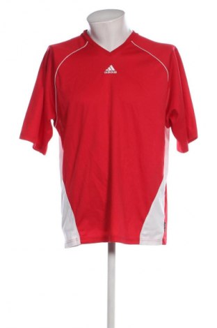 Pánské tričko  Adidas, Velikost XL, Barva Červená, Cena  439,00 Kč