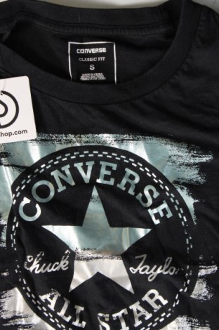 Ανδρικό t-shirt Converse, Μέγεθος S, Χρώμα Μαύρο, Τιμή 8,49 €