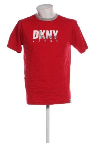 Męski T-shirt DKNY, Rozmiar M, Kolor Czerwony, Cena 125,99 zł