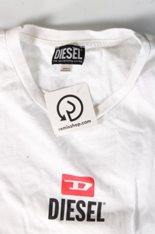 Ανδρικό t-shirt Diesel, Μέγεθος 3XL, Χρώμα Λευκό, Τιμή 36,49 €