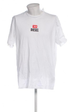 Ανδρικό t-shirt Diesel, Μέγεθος 3XL, Χρώμα Λευκό, Τιμή 36,49 €