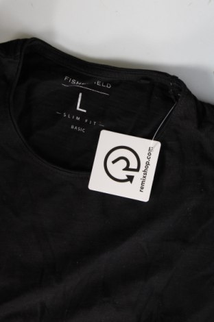 Tricou de bărbați Fisherfield, Mărime L, Culoare Negru, Preț 48,57 Lei