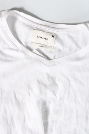 Ανδρικό t-shirt Reserved, Μέγεθος S, Χρώμα Λευκό, Τιμή 9,79 €