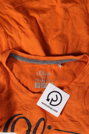 Herren T-Shirt S.Oliver, Größe L, Farbe Orange, Preis 10,99 €