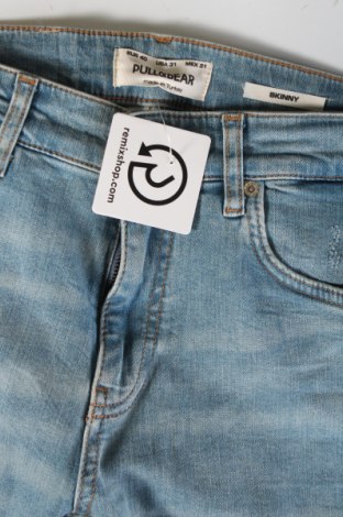 Męskie jeansy Pull&Bear, Rozmiar M, Kolor Niebieski, Cena 58,99 zł