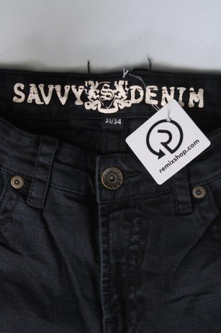 Blugi de bărbați Savvy Denim, Mărime S, Culoare Albastru, Preț 157,99 Lei