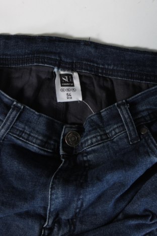 Męskie jeansy Straight Up, Rozmiar XL, Kolor Niebieski, Cena 124,99 zł