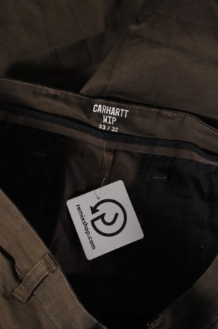 Pantaloni de bărbați Carhartt, Mărime M, Culoare Verde, Preț 223,99 Lei