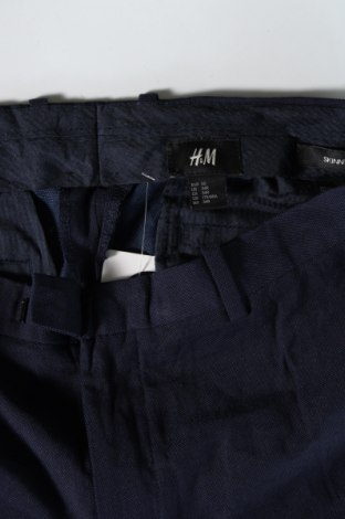 Pantaloni de bărbați H&M, Mărime M, Culoare Albastru, Preț 50,99 Lei