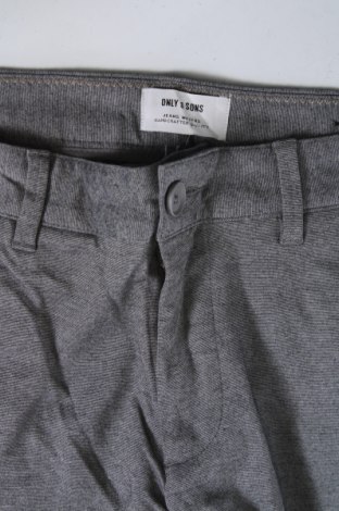 Herrenhose Only & Sons, Größe S, Farbe Grau, Preis 27,49 €