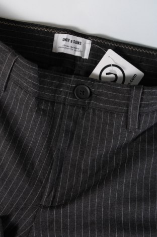 Pantaloni de bărbați Only & Sons, Mărime S, Culoare Gri, Preț 45,99 Lei