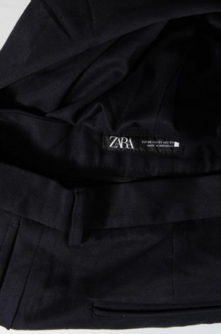 Мъжки панталон Zara, Размер M, Цвят Син, Цена 27,49 лв.