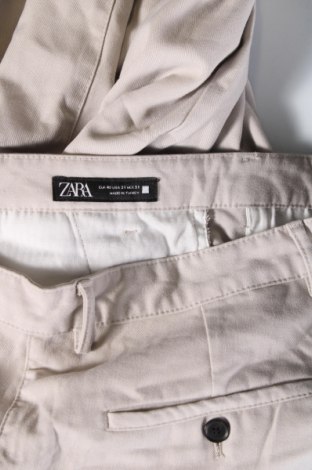 Ανδρικό παντελόνι Zara, Μέγεθος M, Χρώμα  Μπέζ, Τιμή 7,99 €