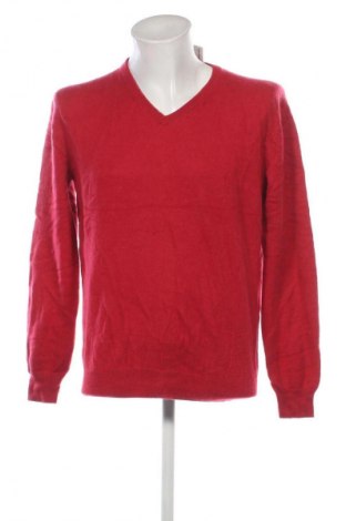 Herrenpullover Andrew James, Größe XL, Farbe Rot, Preis 43,49 €