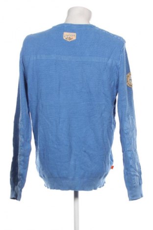 Herrenpullover Camp David, Größe XXL, Farbe Blau, Preis 43,49 €