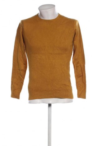 Męski sweter Cotton&silk, Rozmiar M, Kolor Żółty, Cena 72,99 zł