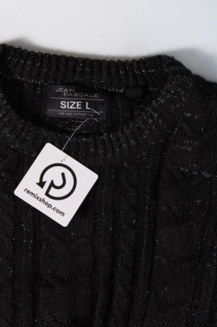 Herrenpullover Jean Pascale, Größe L, Farbe Schwarz, Preis 24,99 €